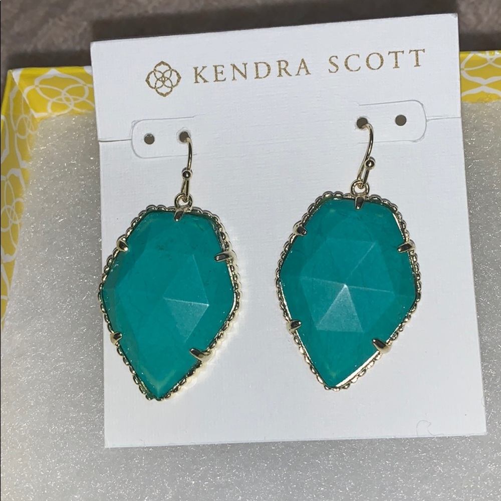 NWT Kendra Scott Turquoise drop earrings